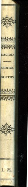 Corso di chimica analitica dettato dal Prof. Pietro Falciola - copertina