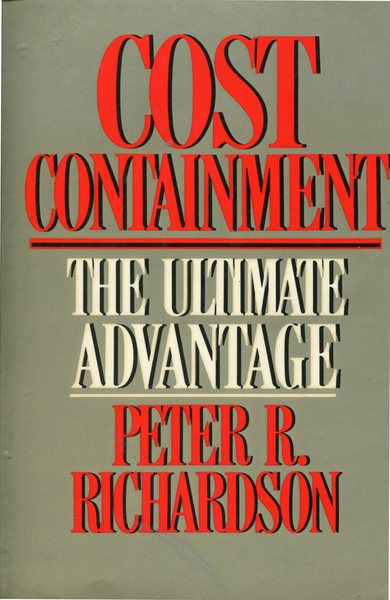 Cost containment - The ultimate advantage - copertina