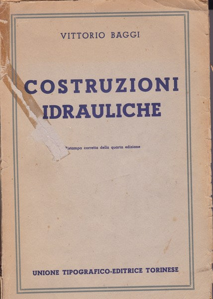 Costruzioni idrauliche - copertina