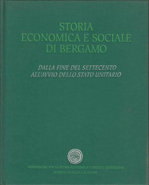 DALLA FINE DEL SETTECENTO ALL'AVVIO DELLO STATO UNITARIO - copertina