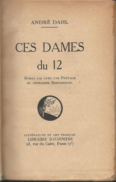 CES DAMES DU 12 - copertina