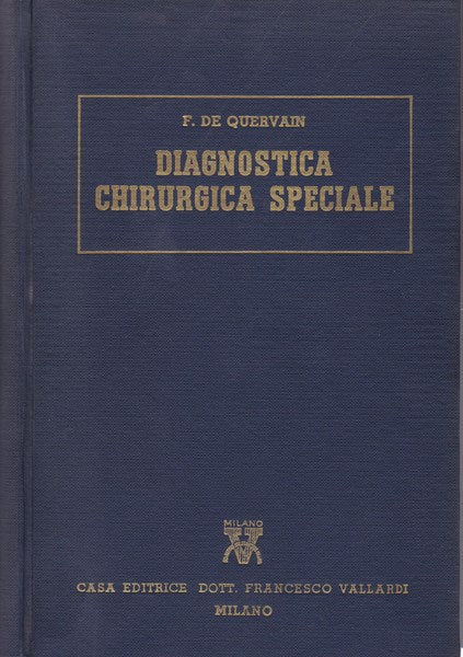 Diagnostica chirurgica speciale - copertina