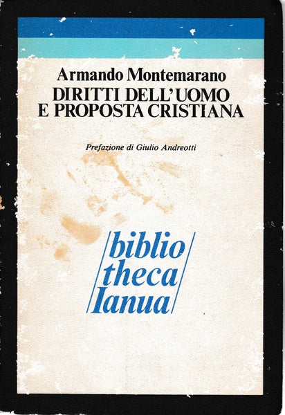 Diritti dell'uomo e proposta cristiana - copertina