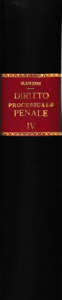 Diritto processuale penale. Vol. IV - copertina