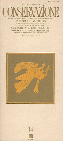 EDIZIONI DELLA CONSERVAZIONE. ANNO II N. 2 - copertina