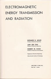 Electromagnetic Energy Transmission and Radiation - copertina