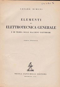 Elementi di elettrotecnica generale - copertina