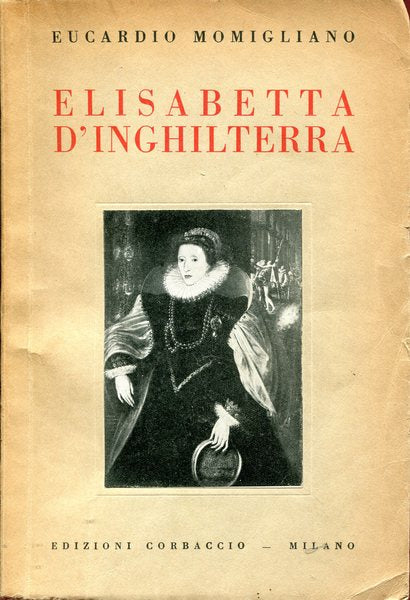 Elisabetta d'Inghilterra - copertina