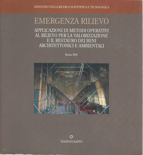 EMERGENZA RILIEVO - copertina