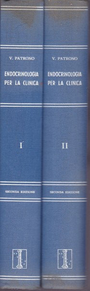 Endocrinologia per la clinica. I. II. - copertina