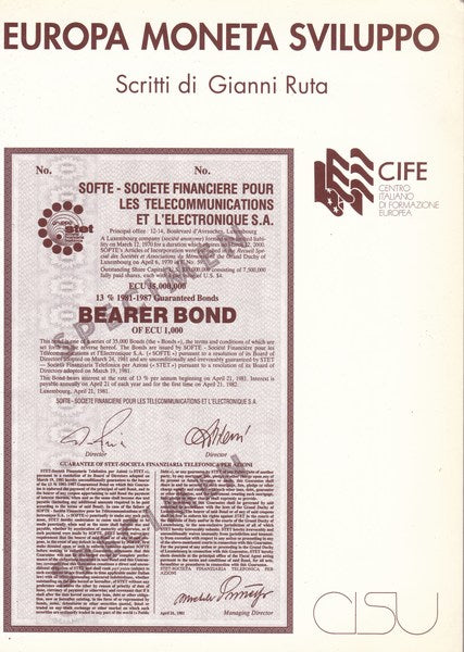 Europa Moneta Sviluppo - copertina