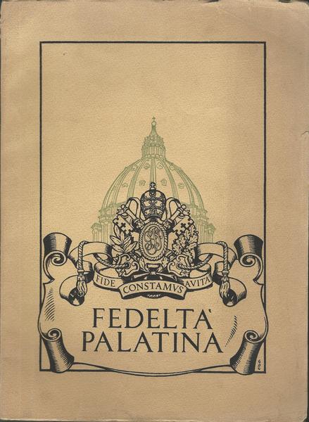 FEDELTÀ PALATINA - copertina
