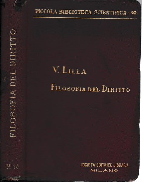 Filosofia del diritto - copertina