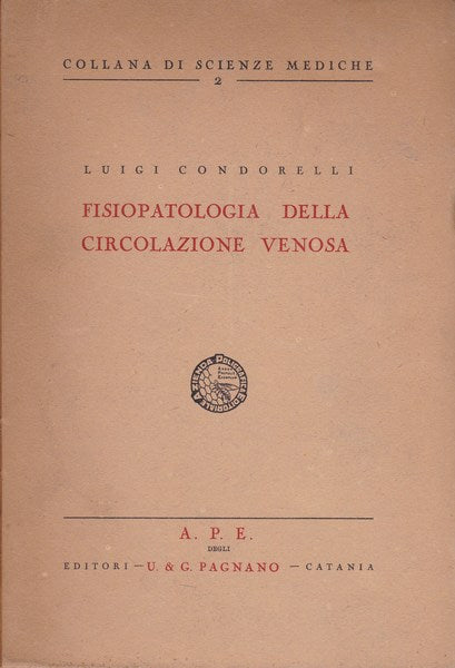Fisiopatologia della circolazione venosa - copertina