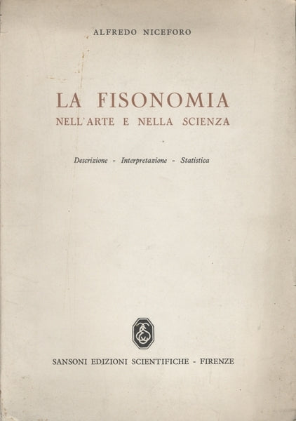 LA FISONOMIA NELL'ARTE E NELLA SCIENZA - copertina
