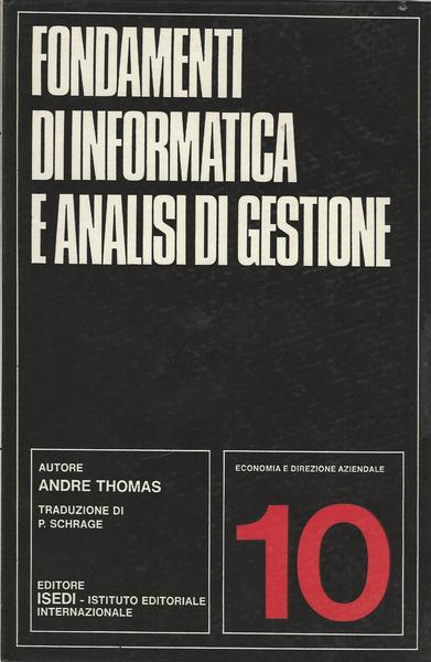 FONDAMENTI DI INFORMATICA E ANALISI DI GESTIONE - copertina