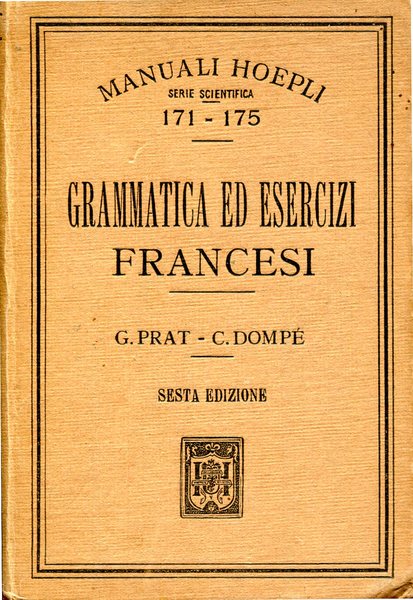 Grammatica Ed esercizi francesi - copertina
