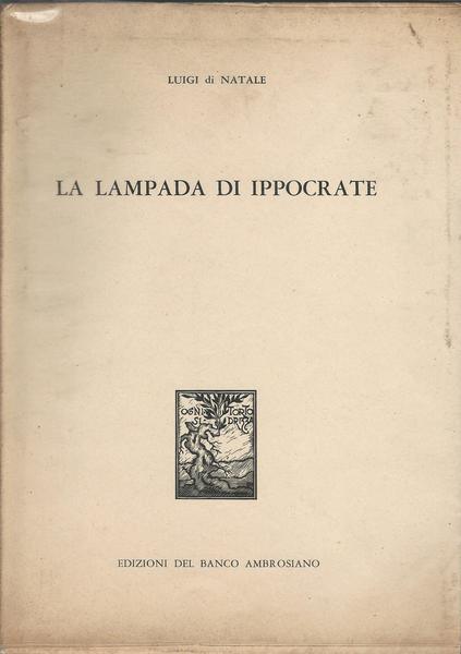 LA LAMPADA DI IPPOCRATE - copertina