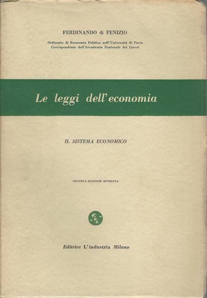 LE LEGGI DELL'ECONOMIA. Volumi 2-3 - copertina