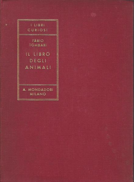 IL LIBRO DEGLI ANIMALI - copertina