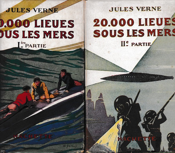 20.000 lieues sous les mers. 1° e 2° parte - copertina