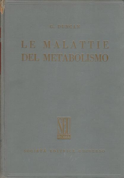 LE MALATTIE DEL METABOLISMO - copertina