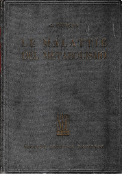 Le malattie del metabolismo - copertina