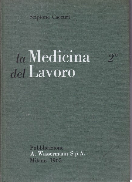 La Medicina del Lavoro. 2 - copertina