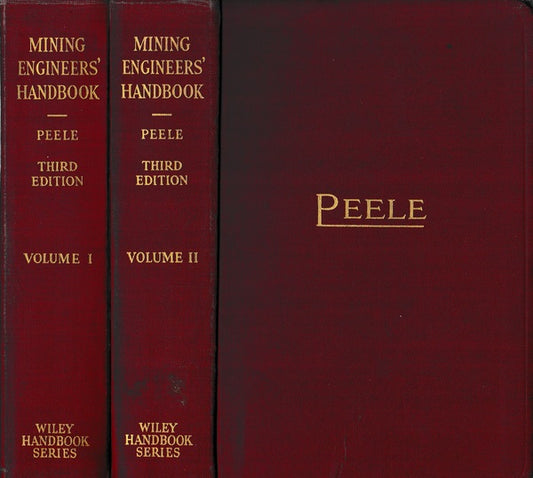 Mining engineers' handbook ( 2 vol. ) - copertina