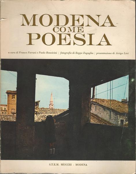 MODENA COME POESIA - copertina