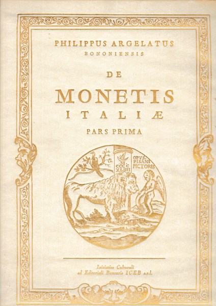 De monetis italiae. (6 volumi) - copertina