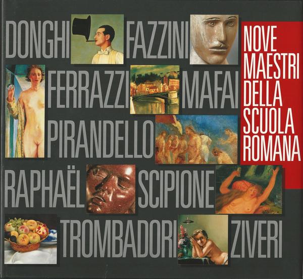 NOVE MAESTRI DELLA SCUOLA ROMANA - copertina
