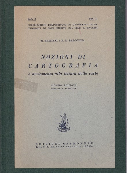 Nozioni di cartografia e avviamento alla lettura delle carte - copertina
