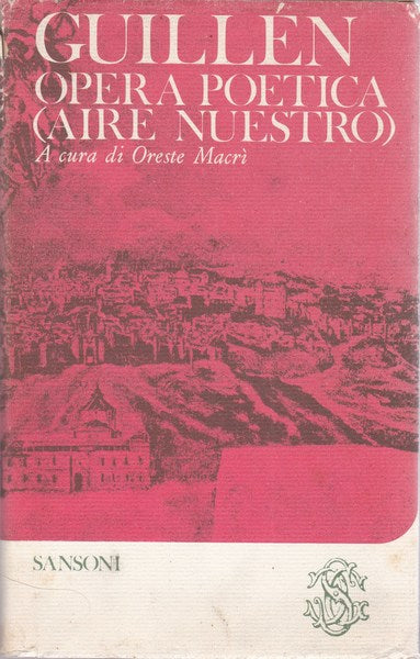 Opera poetica (`Aire Nuestro`) - copertina