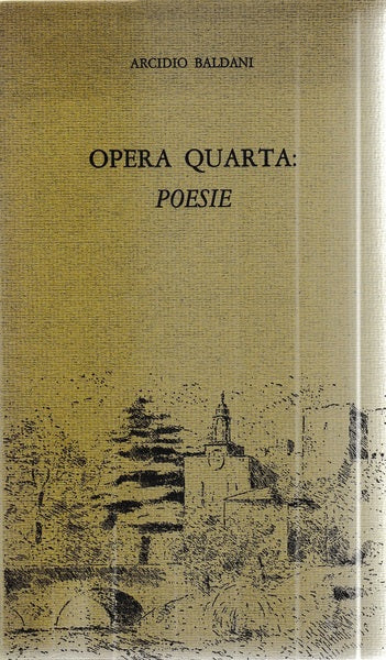 Opera quarta: Poesie - copertina