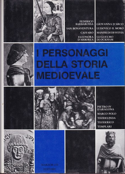 I personaggi della storia medioevale - copertina
