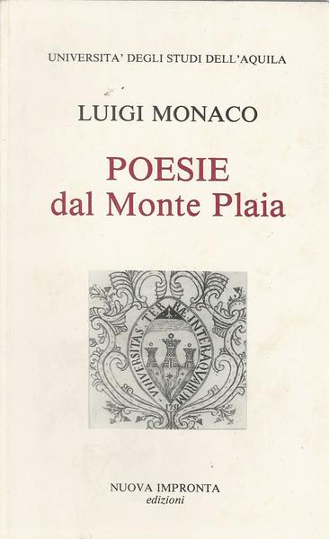 POESIE dal Monte Plaia - copertina