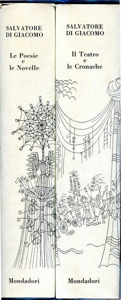 Le Poesie e le Novelle - Il Teatro e le Cronache (vol. 1 e vol .2) - copertina