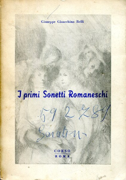 I primi sonetti Romaneschi - copertina