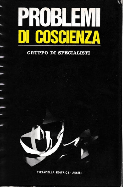 Problemi di coscienza. Gruppo di specialisti - copertina