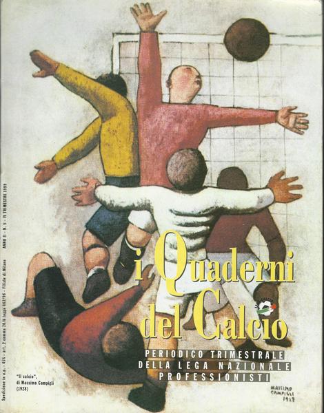 I QUADERNI DEL CALCIO. ANNO II N.5 - IV TRIMESTRE - copertina