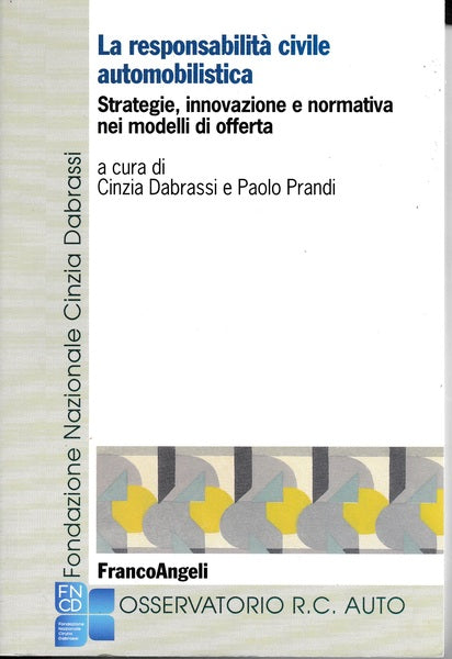 La responsabilità civile automobilistica - copertina