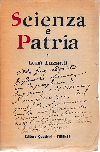 Scienza e Patria - copertina