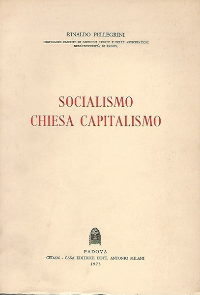 SOCIALISMO CHIESA CAPITALISMO - copertina
