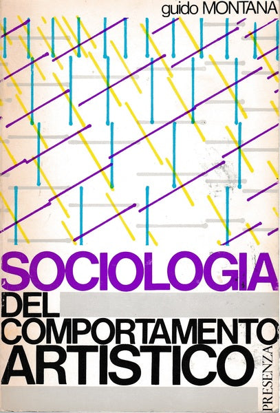 Sociologia del comportamento artistico - copertina