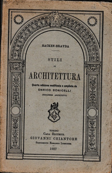Stili di architettura - copertina