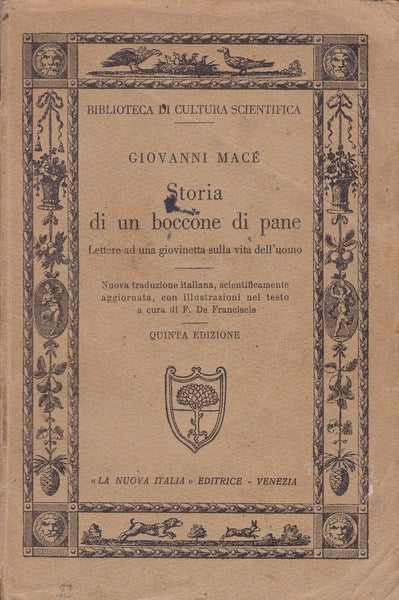 Storia di un boccone di pane - copertina