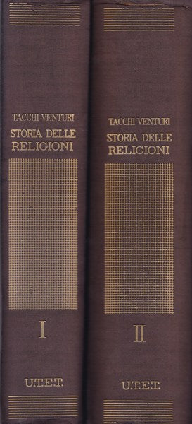 Storia delle Religioni. I. II. - copertina