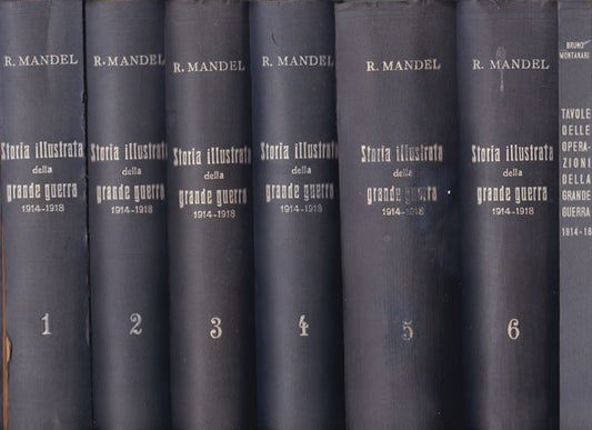 Storia illustrata della Grande Guerra (1914-18). Sette volumi. - copertina
