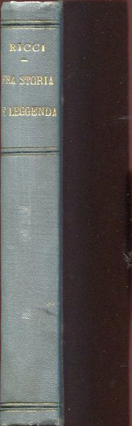 Fra storia e leggenda - copertina